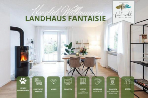 Ferienhaus Fantaisie - Wohnen nahe Schlosspark -Stadtgrenze Bayreuth für 1-5 Pers, Hunde willkommen, voll eingezäunt